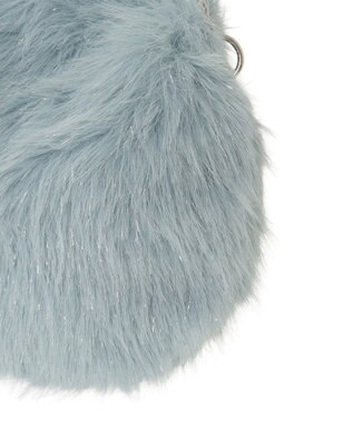 earth music&ecology ファーラウンドバッグ Light Blue