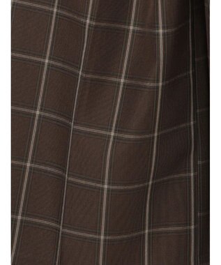 Te chichi パターンアソートワイドクロップトパンツ ブラウン