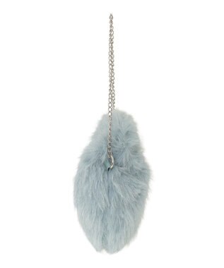 earth music&ecology ファーラウンドバッグ Light Blue