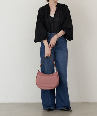 russet 2WAYショルダーバッグ【ナイロンジャガード】(CE-1446) DarkPink3