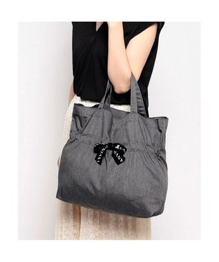 LANVIN en Bleu サリー エコバッグ グレー