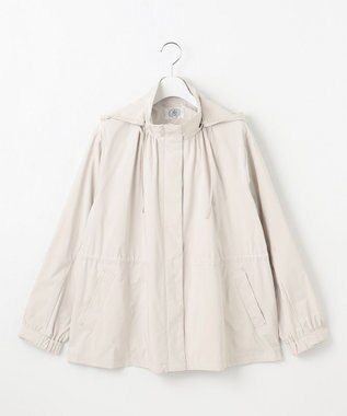 J.PRESS LADIES S 【撥水・洗える】Artirosa テントライン ショート丈 コート ベージュ系