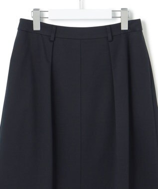 23区 【セットアップ対応/洗える】トリアセジャージーセットアップ スカート ネイビー系