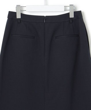 23区 【セットアップ対応/洗える】トリアセジャージーセットアップ スカート ネイビー系