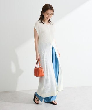 Green Parks ライトデニムワイドパンツ Light Indigo