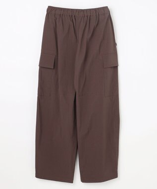 ANY L 撥水ナイロンカーゴパンツ ブラウン