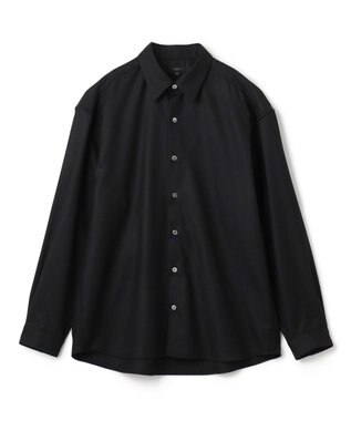 WOOL CASHMERE TWILL SHIRT