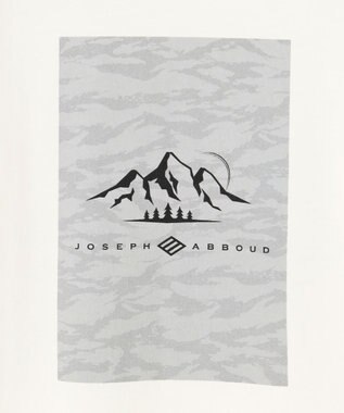 JOSEPH ABBOUD MOUNTAIN 【UNISEX】吸水速乾 オーガニックTシャツ ホワイト系