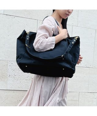 UNBILLION perche パラフィンキャンバス2wayボストントート