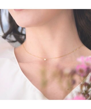 blancotokyo 【金属アレルギー対応】ジルコニアネックレス SOTHIS ゴールド