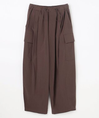 ANY L 撥水ナイロンカーゴパンツ ブラウン