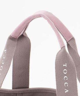 TOCCA 【WEB＆一部店舗限定】【A4サイズ対応】 DANCING TOCCA CANVASTOTE キャンバストートバッグ ライトグレー系