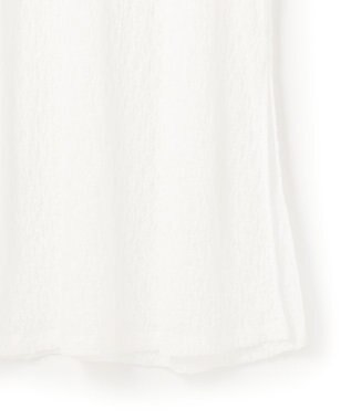 23区 L 【SLOW/一部店舗限定】リンクルレース レイヤード ワンピース ホワイト系