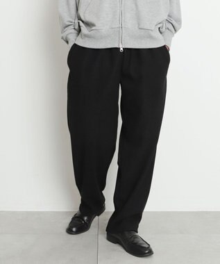  【暖パンツ/SMLサイズ展開】裏ベロアシェフパンツ