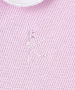 組曲 KIDS 【110-140cm】ツイル天竺 ブラウス ピンク系