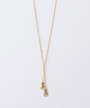 Pisceans クラウドプレートネックレス マットゴールド