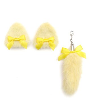 WEGO 【痛バ＆推し活グッズ】ねこ耳DIYセット ライトイエロー