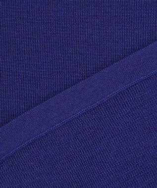 ICB 【洗える】 エクストラファインメリノ ヘンリーネックプルオーバー ロイヤルブルー系