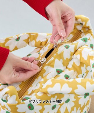 ROOTOTE 0696【弾む軽さフェザールー】FE.デリ.フラワーRTG-A 01：イエロー