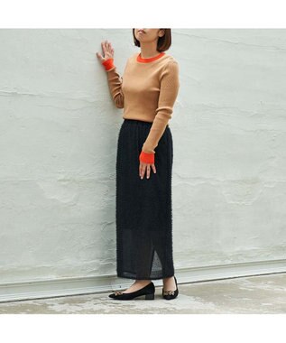 MODE ET JACOMO <MODE ET JACOMO>バックルポインテッドトゥパンプス ブラックコンビ