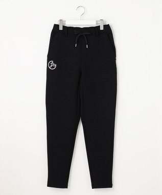 PW CIRCULUS 【WOMEN】サイドロゴ ジャージー パンツ ブラック系