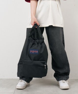 WEGO 【ユニセックス着用ITEM】JANSPORT　DRAWSACK ブラック