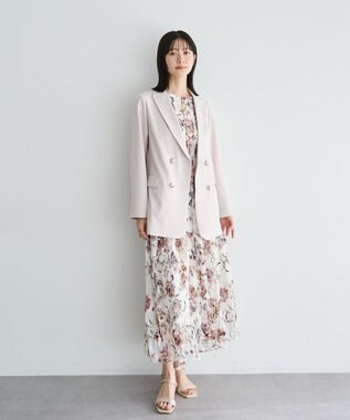 YECCA VECCA ダブルブレストジャケット Light Beige