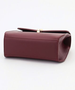 組曲 【加藤ローサさん着用】トップハンドル ハンドバッグ ワイン系