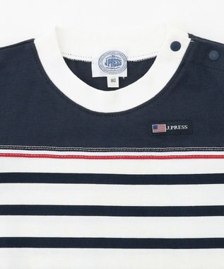 J.PRESS KIDS 【BOX付き】【80-90㎝】カーディガン&半袖Tシャツ&パンツ セット ネイビー系1