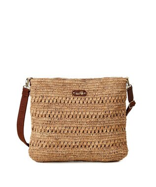 IBIZA ラフィア　ショルダーバッグ