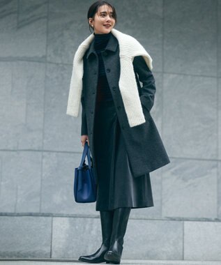 組曲 ノットデザイントート バッグ ネイビー系1