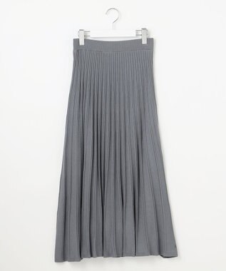 Feroux 【洗える・セットアイテム】ラメライン・ニットセットアップ ブルー系