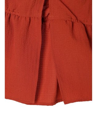 Green Parks ・ＳＵＧＡＲ　ＳＰＯＯＮ　ギャザーＩラインスカート Terracotta