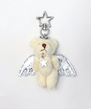 WEGO プリンセスエンジェルベアキーホルダー ホワイト