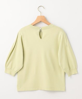 組曲 【アンサンブル対応】ブーケカラー6分袖ニット グリーン系