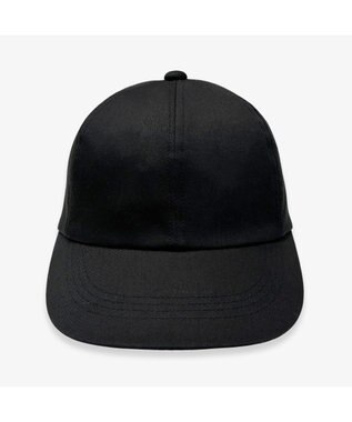 林八百吉商店 un chapeau　サテンキャップ ブラック