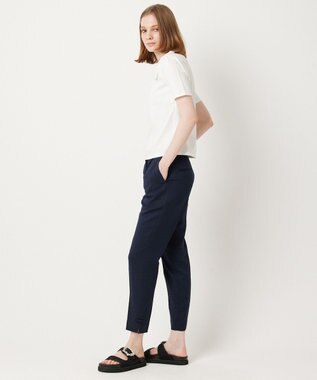 TOCCA 【洗える】AIR TEE リボン Tシャツ ネイビー系