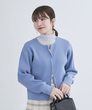 Green Parks ・Ｐｅｔｉｔ　Ｆｌｅｕｒ　ジャカードハイネックロンＴＥ Light Gray