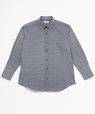 JOSEPH ABBOUD 【キングサイズ】コンパクトジャージープリント シャツ