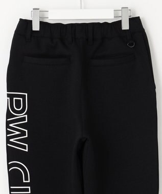 PW CIRCULUS 【WOMEN】サイドロゴ ジャージー パンツ ブラック系