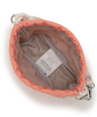 LeSportsac DRAWSTRING BUCKET CHARM/コーラルパンチ/メレンゲ コーラルパンチ/メレンゲ