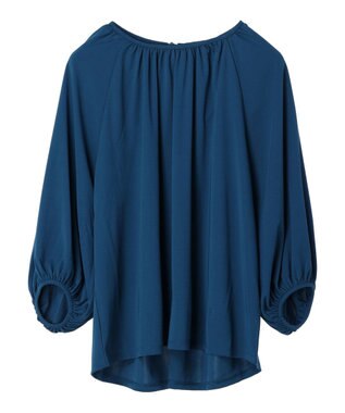 earth music&ecology パフスリーブカットソー Dark Blue