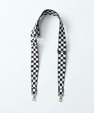 TRICOTE KNIT SHOULDER STRAP／ニットショルダーストラップ 24CHECKERED