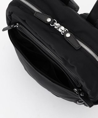 Y'SACCS ポリエステルツイル リュックサック ブラック