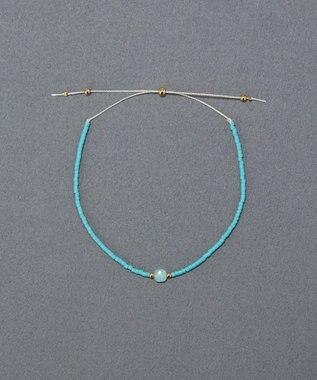 Phoebe ストーンコードブレスレット　ブルー/天然石