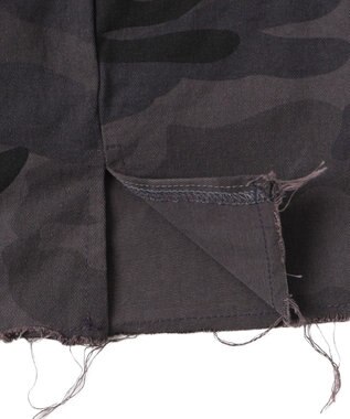 WEGO カモフラージュタイトミニスカート ブラックその他