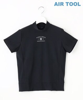 【WOMEN】AIR TOOLライト モックネックシャツ