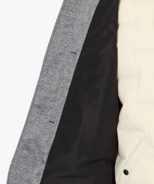 JOSEPH ABBOUD 【キングサイズ】DSDスラブジャガード ライナー付き ブルゾン ライトグレー系