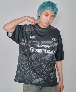 WEGO 【ユニセックス着用/MLサイズ展開】フォトゲームグラフィックT（SS） ブラック