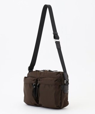 Y'SACCS ダブルポケットベーシックショルダー チョコ